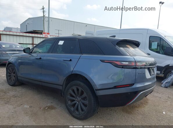 SALYT2EX4NA344145 2022 LAND ROVER RANGE ROVER VELAR Blue Trasero izquierdo