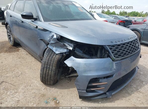 SALYT2EX4NA344145 2022 LAND ROVER RANGE ROVER VELAR Blue Vista frontal