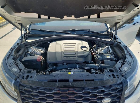 SALYT2EX5MA312321 2021 LAND ROVER RANGE Silver Вид підкапотного простору