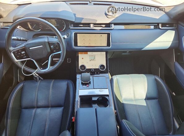 SALYT2EX8NA340907 2022 LAND ROVER RANGE Белый Вид панели приборов