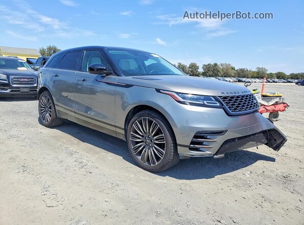 SALYT2EX8NA347470 2022 LAND ROVER RANGE Gray Delantero derecho