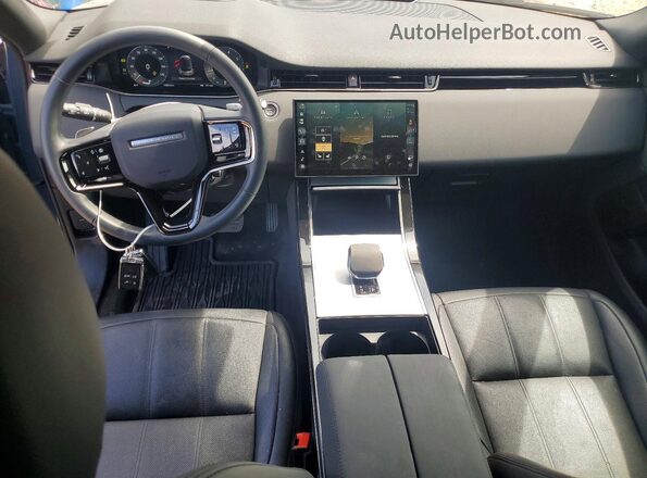 SALZJ2FX0RH234117 2024 LAND ROVER RANGE Синий Вид панели приборов