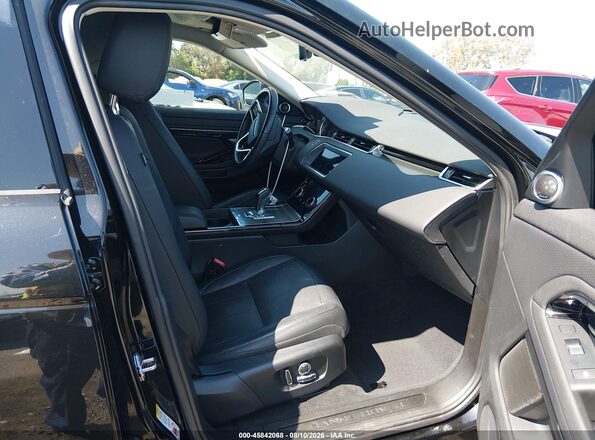 SALZJ2FX3NH165918 2022 LAND ROVER RANGE ROVER EVOQUE Black Front interior view