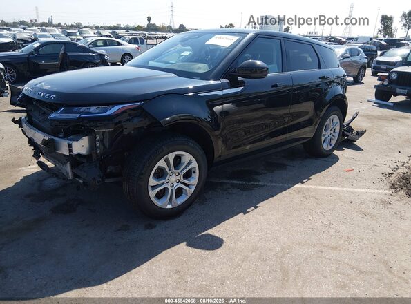SALZJ2FX3NH165918 2022 LAND ROVER RANGE ROVER EVOQUE Black Front left