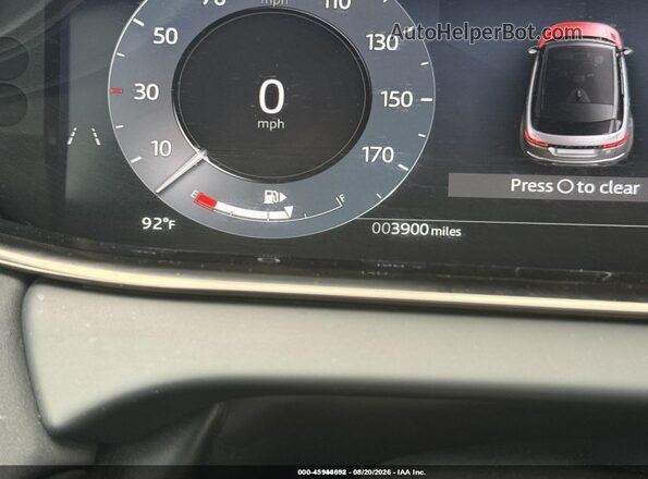 SALZJ2FX3TH293119 2026 LAND ROVER RANGE ROVER EVOQUE Gray Widok tylnych siedzeń
