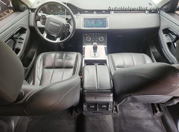 SALZJ2FX5LH011126 2020 LAND ROVER RANGE Black Առջևի վահանակի տեսք