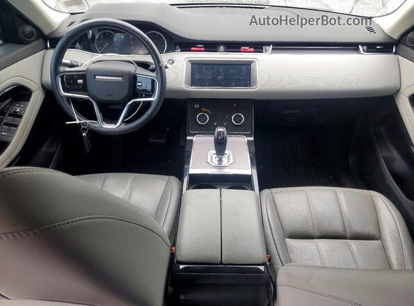 SALZJ2FX6MH155141 2021 LAND ROVER RANGE Black წინა პანელის ხედი