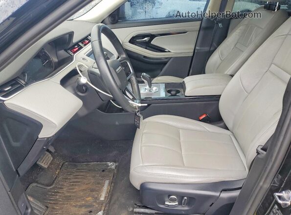 SALZJ2FX6MH155141 2021 LAND ROVER RANGE Black წინა სალონის ხედი