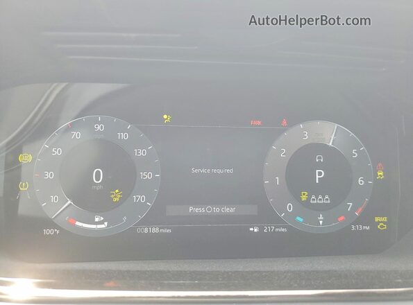 SALZJ2FX7RH249195 2024 LAND ROVER RANGE Black ხელსაწყოთა პანელის ხედი