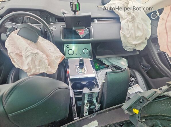 SALZJ2FXXLH018976 2020 LAND ROVER RANGE Gray Widok deski rozdzielczej