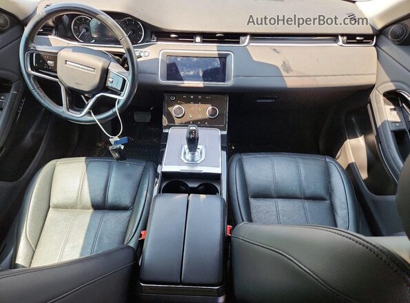SALZJ2FXXMH127634 2021 LAND ROVER RANGE Серый Вид панели приборов