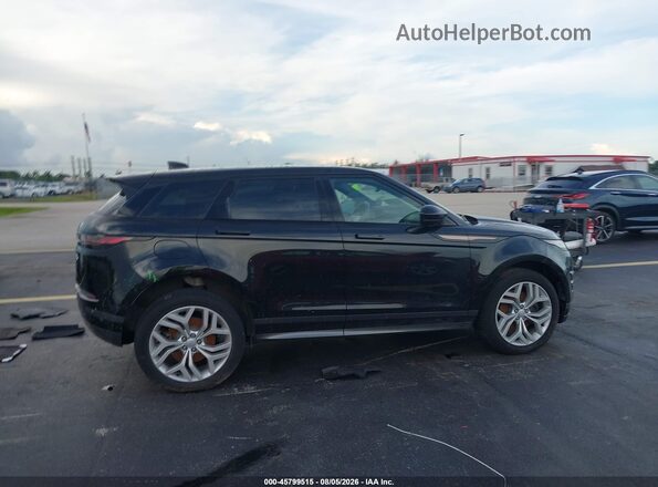 SALZL2FX3PH208702 2023 LAND ROVER RANGE ROVER EVOQUE Black Вид задньої частини салону