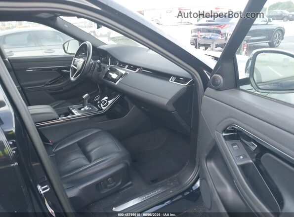 SALZL2FX3PH208702 2023 LAND ROVER RANGE ROVER EVOQUE Black Вид салону спереду