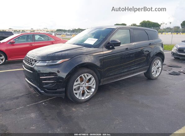 SALZL2FX3PH208702 2023 LAND ROVER RANGE ROVER EVOQUE Black Передня ліва чверть