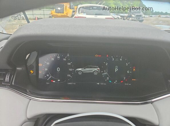 SALZL2FX5NH168605 2022 LAND ROVER RANGE White Vista del cuadro de instrumentos