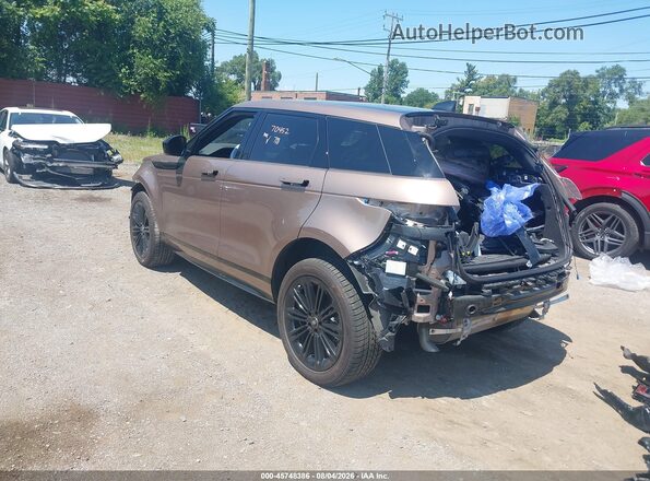 SALZL2FX5RH250100 2024 LAND ROVER RANGE ROVER EVOQUE Brown Rear left