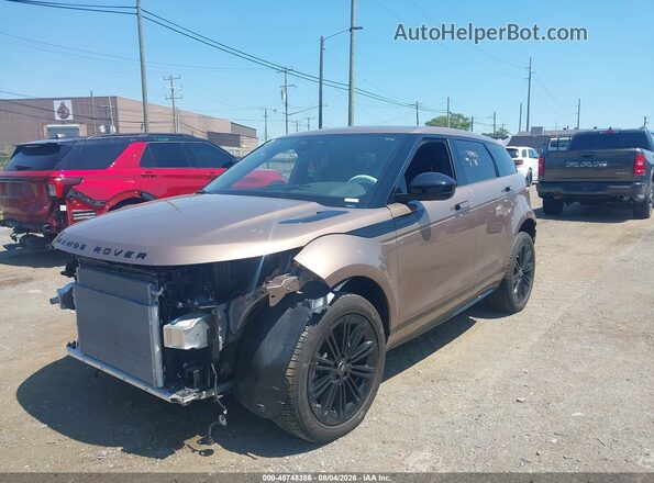 SALZL2FX5RH250100 2024 LAND ROVER RANGE ROVER EVOQUE Brown Front left