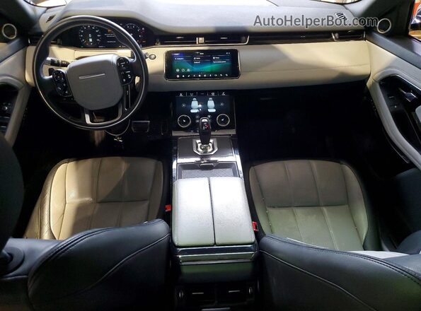 SALZL2FX6LH045408 2020 LAND ROVER RANGE Blue Առջևի վահանակի տեսք