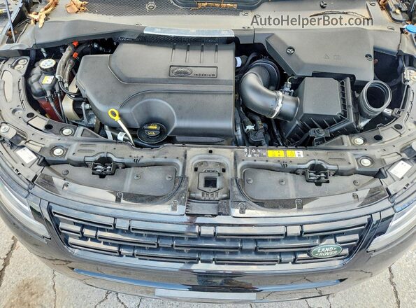 SALZL2FX7RH234223 2024 LAND ROVER RANGE Black ძრავის განყოფილების ხედი
