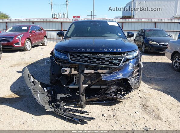 SALZL2FX8NH171885 2022 LAND ROVER RANGE ROVER EVOQUE Синий Вид щитка приборов
