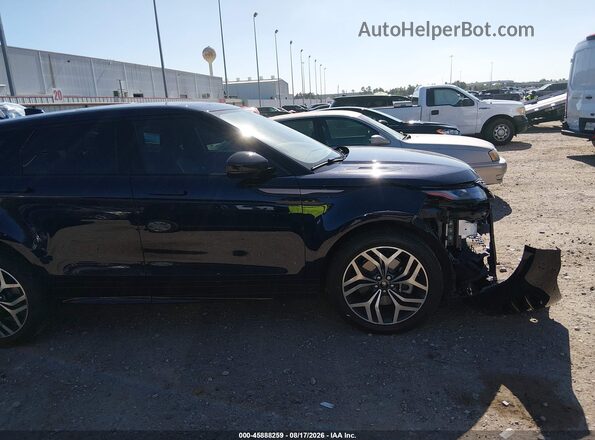 SALZL2FX8NH171885 2022 LAND ROVER RANGE ROVER EVOQUE Синий Вид задней части салона