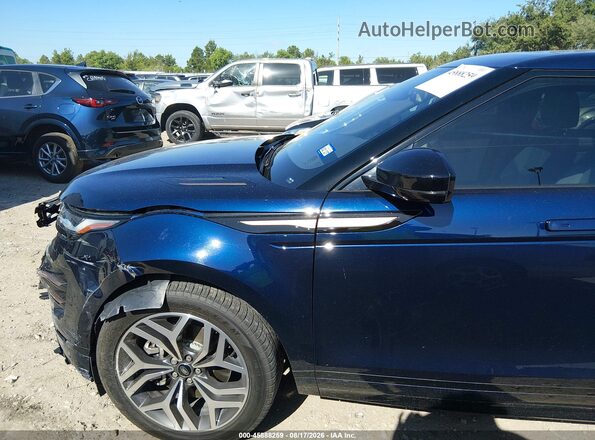 SALZL2FX8NH171885 2022 LAND ROVER RANGE ROVER EVOQUE Синий Панорамный вид салона 360°