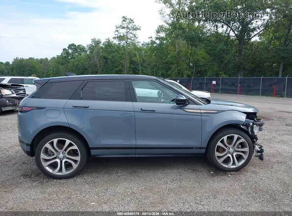 SALZL2FX9LH049839 2020 LAND ROVER RANGE ROVER EVOQUE Blue Սալոնի հետևի տեսք