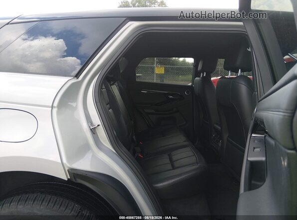 SALZL2GX0LH031986 2020 LAND ROVER RANGE ROVER EVOQUE Silver Vista de la etiqueta del VIN