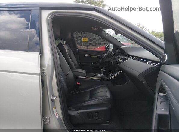 SALZL2GX0LH031986 2020 LAND ROVER RANGE ROVER EVOQUE Silver Vista interior delantera