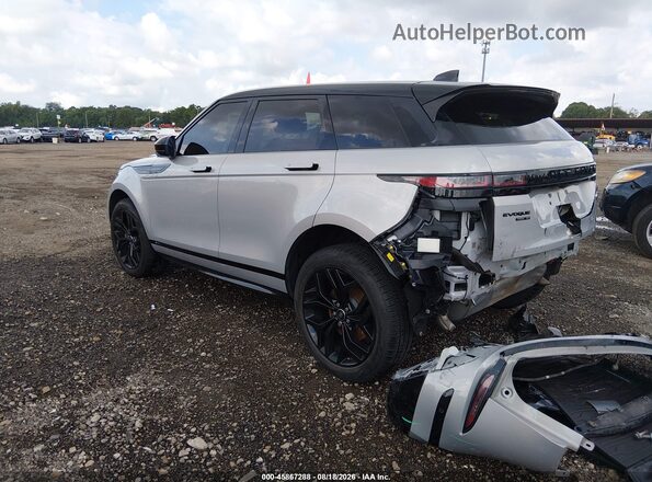 SALZL2GX0LH031986 2020 LAND ROVER RANGE ROVER EVOQUE Silver Trasero izquierdo
