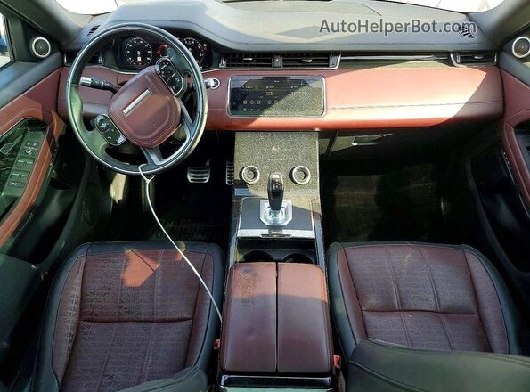 SALZL2GX3LH016835 2020 LAND ROVER RANGE Silver Вид панелі приладів