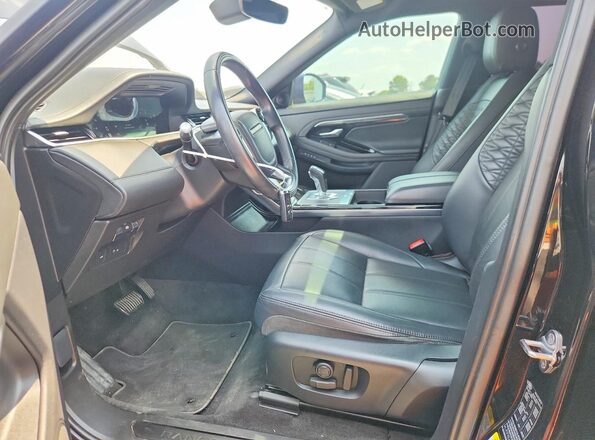 SALZP2FX0LH016720 2020 LAND ROVER RANGE Black Widok wnętrza z przodu