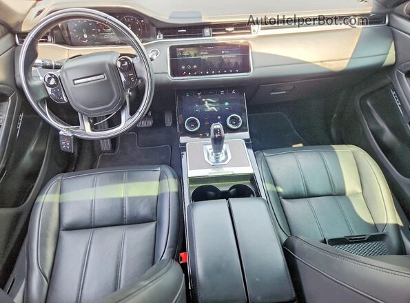 SALZP2FX0LH016720 2020 LAND ROVER RANGE Black Widok deski rozdzielczej