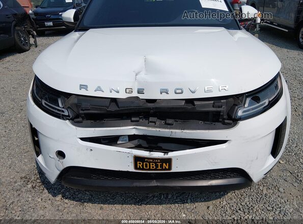 SALZP2FX6LH100024 2020 LAND ROVER RANGE ROVER EVOQUE White Vista frontal