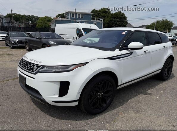 SALZP2FX7LH075196 2020 LAND ROVER RANGE ROVER EVOQUE White Передня ліва чверть