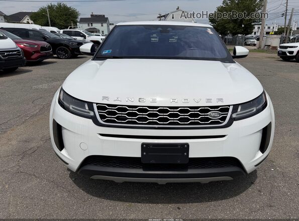 SALZP2FX7LH075196 2020 LAND ROVER RANGE ROVER EVOQUE White Вид ззаду