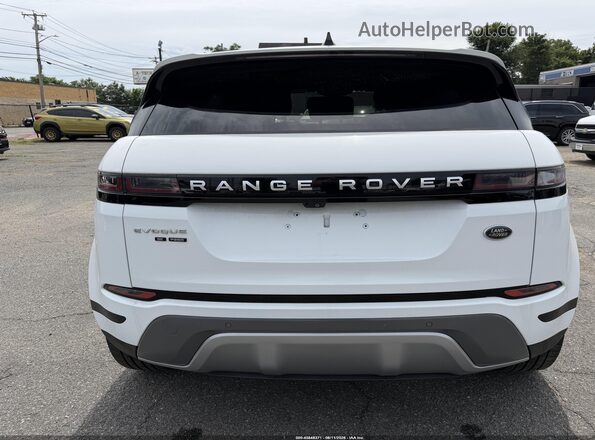 SALZP2FX7LH075196 2020 LAND ROVER RANGE ROVER EVOQUE White Вид панелі приладів