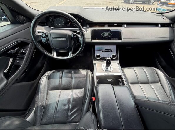 SALZP2FX7LH075196 2020 LAND ROVER RANGE ROVER EVOQUE White Вид щитка приладів