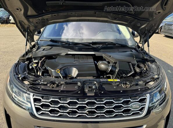 SALZP2FX8LH043714 2020 LAND ROVER RANGE Gray ხელსაწყოთა პანელის ხედი