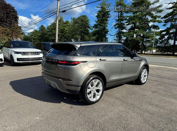 SALZP2FX8LH043714 2020 LAND ROVER RANGE Gray წინა სალონის ხედი