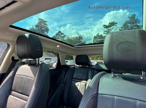 SALZP2FX8LH043714 2020 LAND ROVER RANGE Gray უკანა სალონის ხედი