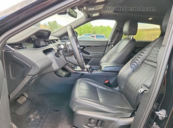 SALZP2FX8LH085350 2020 LAND ROVER RANGE Black Front interior view
