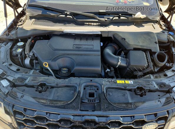 SALZP2FX8LH117827 2020 LAND ROVER RANGE Black ძრავის განყოფილების ხედი