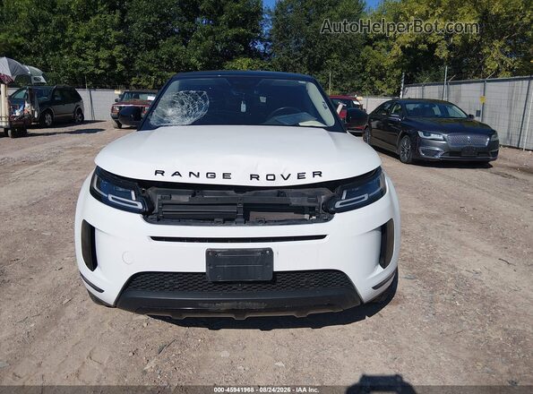 SALZP2FX9LH075605 2020 LAND ROVER RANGE ROVER EVOQUE White Вид щитка приладів