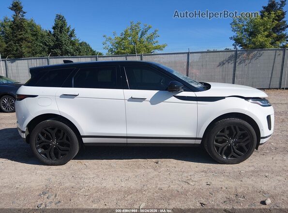 SALZP2FX9LH075605 2020 LAND ROVER RANGE ROVER EVOQUE White Вид задньої частини салону