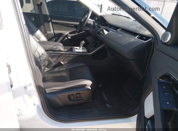 SALZP2FX9LH075605 2020 LAND ROVER RANGE ROVER EVOQUE White Вид салону спереду