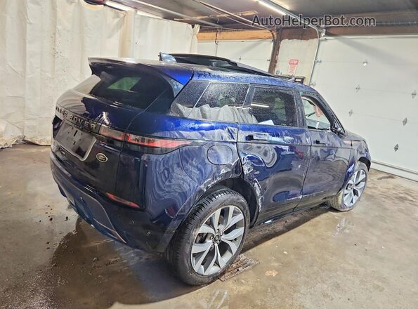 SALZT2FX0NH163036 2022 LAND ROVER RANGE Синий Задняя правая четверть