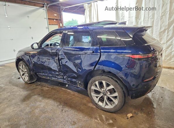 SALZT2FX0NH163036 2022 LAND ROVER RANGE Синий Задняя левая четверть
