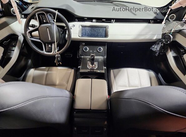 SALZT2FX0NH163036 2022 LAND ROVER RANGE Синий Вид панели приборов