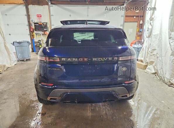 SALZT2FX0NH163036 2022 LAND ROVER RANGE Синий Вид сзади